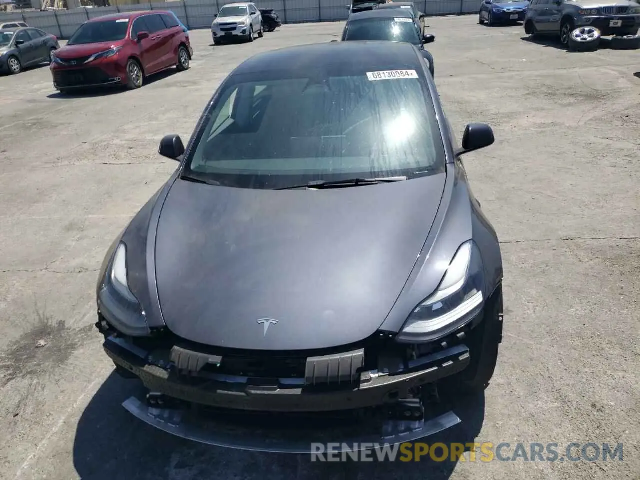 5 Photograph of a damaged car 5YJ3E1EA9PF382496 TESLA MODEL 3 2023