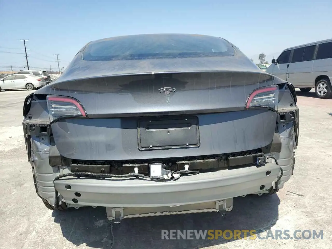 6 Photograph of a damaged car 5YJ3E1EA9PF382496 TESLA MODEL 3 2023