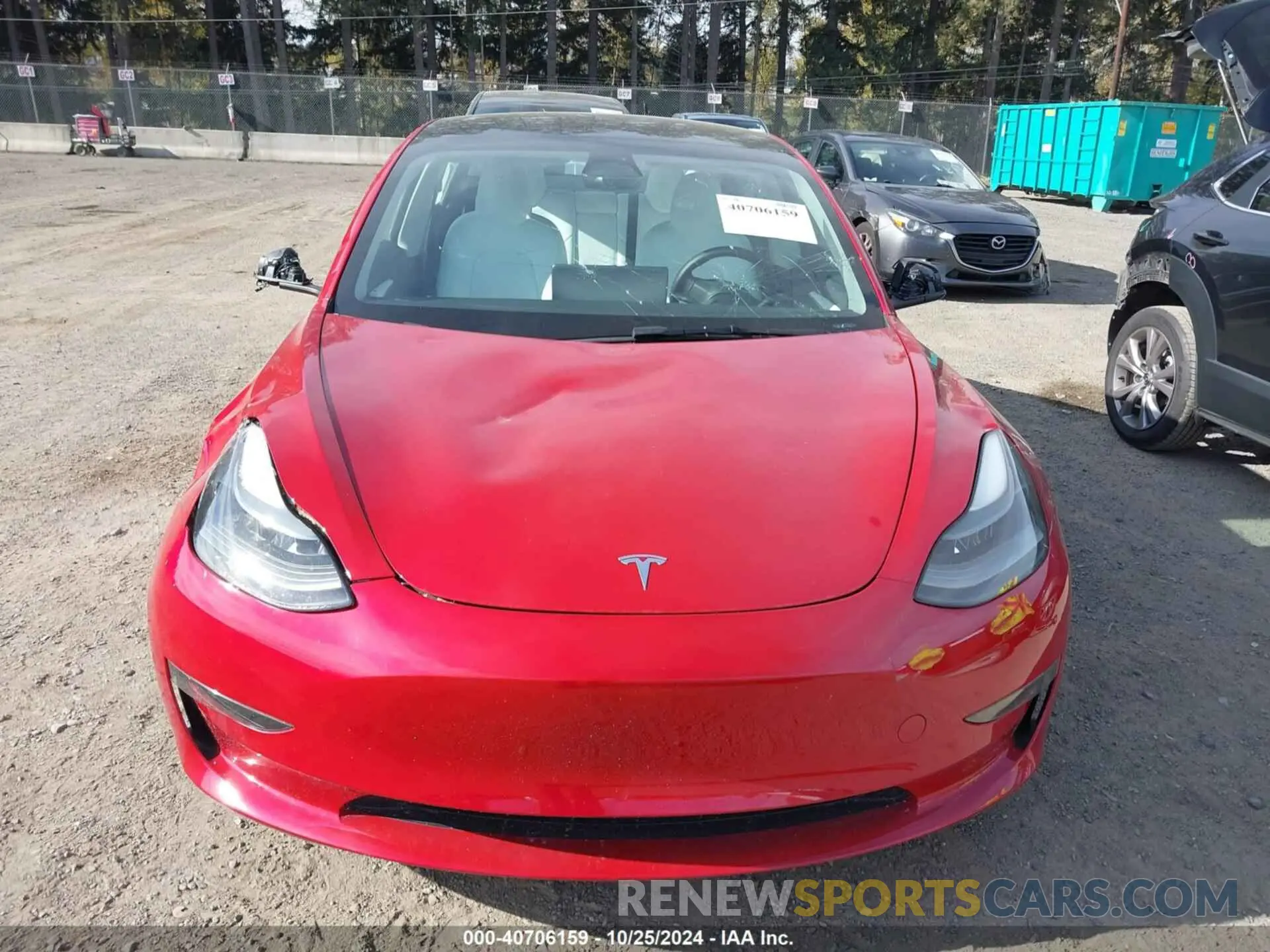 12 Photograph of a damaged car 5YJ3E1EA9PF382563 TESLA MODEL 3 2023
