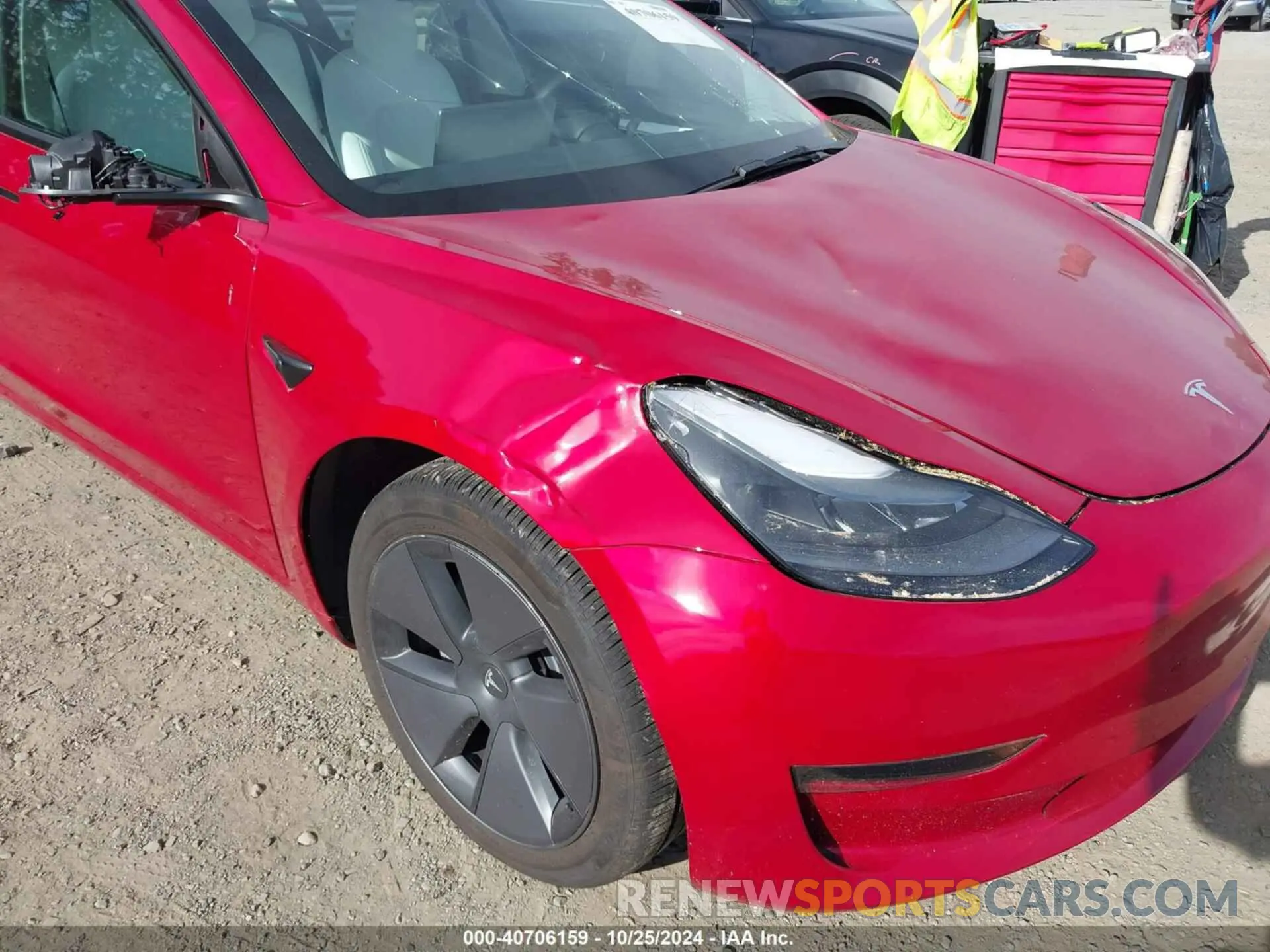 6 Photograph of a damaged car 5YJ3E1EA9PF382563 TESLA MODEL 3 2023
