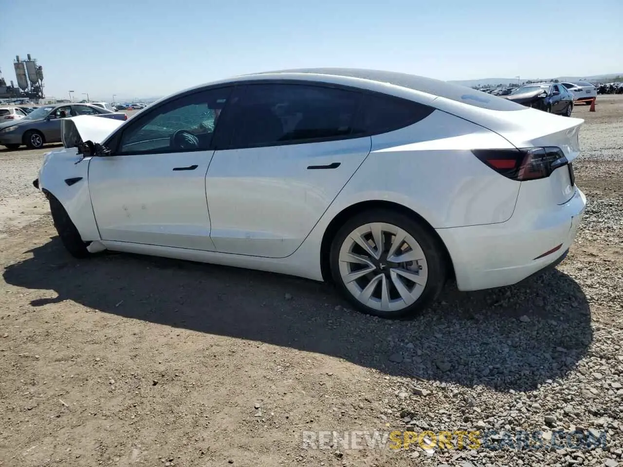 2 Photograph of a damaged car 5YJ3E1EA9PF383213 TESLA MODEL 3 2023