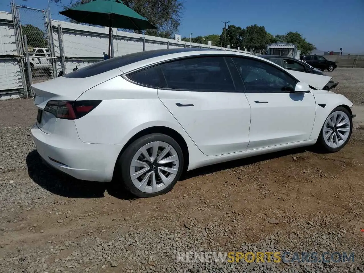 3 Photograph of a damaged car 5YJ3E1EA9PF383213 TESLA MODEL 3 2023