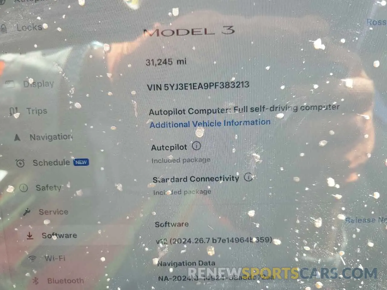 9 Photograph of a damaged car 5YJ3E1EA9PF383213 TESLA MODEL 3 2023
