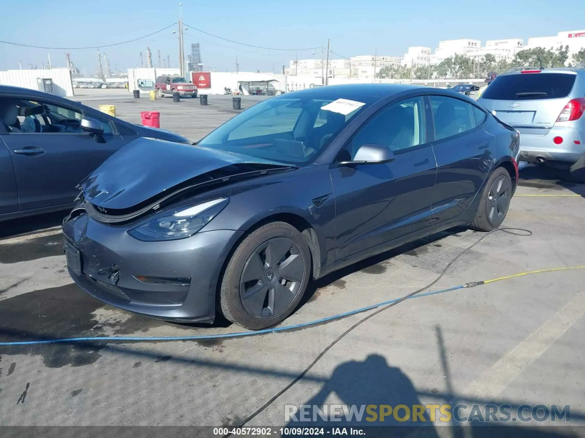 2 Photograph of a damaged car 5YJ3E1EA9PF408515 TESLA MODEL 3 2023
