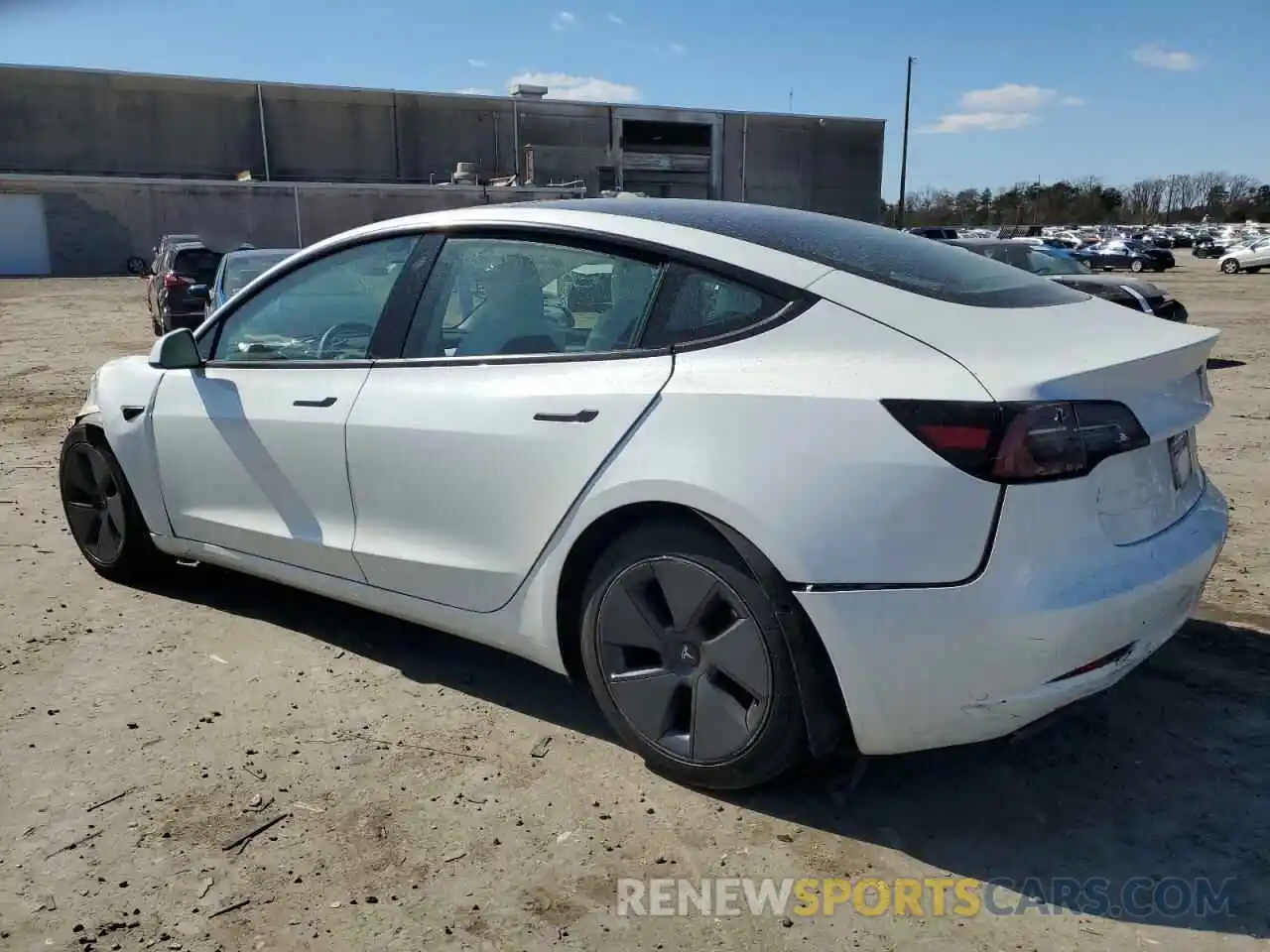 2 Photograph of a damaged car 5YJ3E1EA9PF425427 TESLA MODEL 3 2023