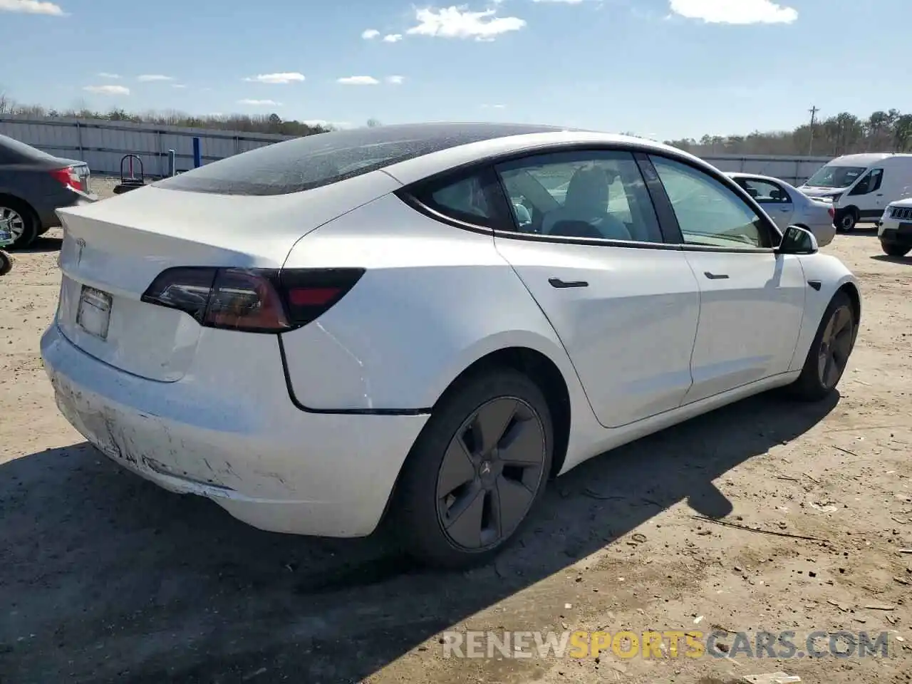 3 Photograph of a damaged car 5YJ3E1EA9PF425427 TESLA MODEL 3 2023