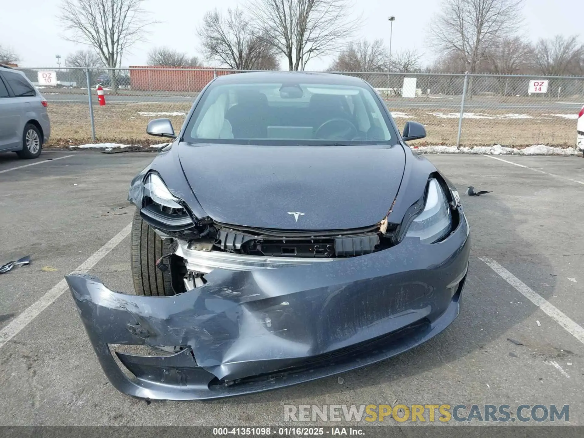 12 Photograph of a damaged car 5YJ3E1EA9PF426173 TESLA MODEL 3 2023