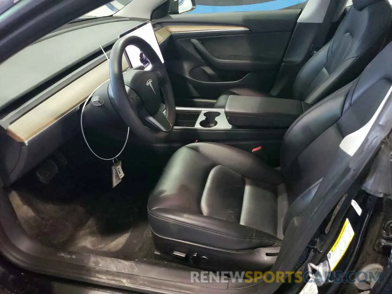 7 Photograph of a damaged car 5YJ3E1EA9PF435455 TESLA MODEL 3 2023