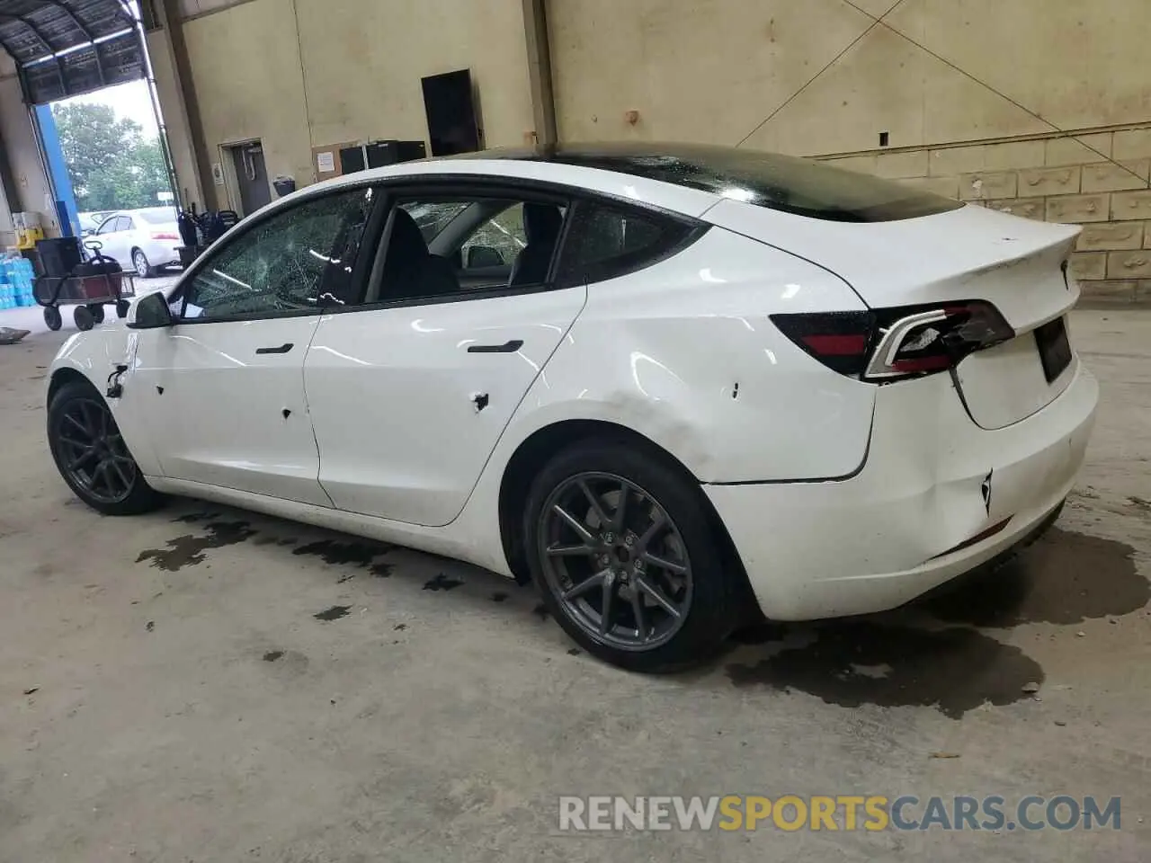 2 Photograph of a damaged car 5YJ3E1EA9PF436217 TESLA MODEL 3 2023
