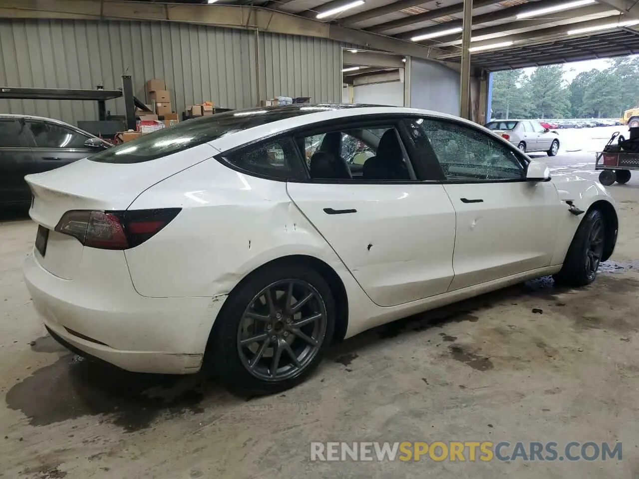 3 Photograph of a damaged car 5YJ3E1EA9PF436217 TESLA MODEL 3 2023