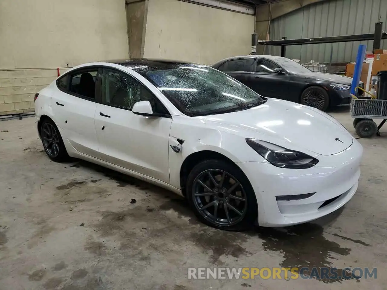 4 Photograph of a damaged car 5YJ3E1EA9PF436217 TESLA MODEL 3 2023