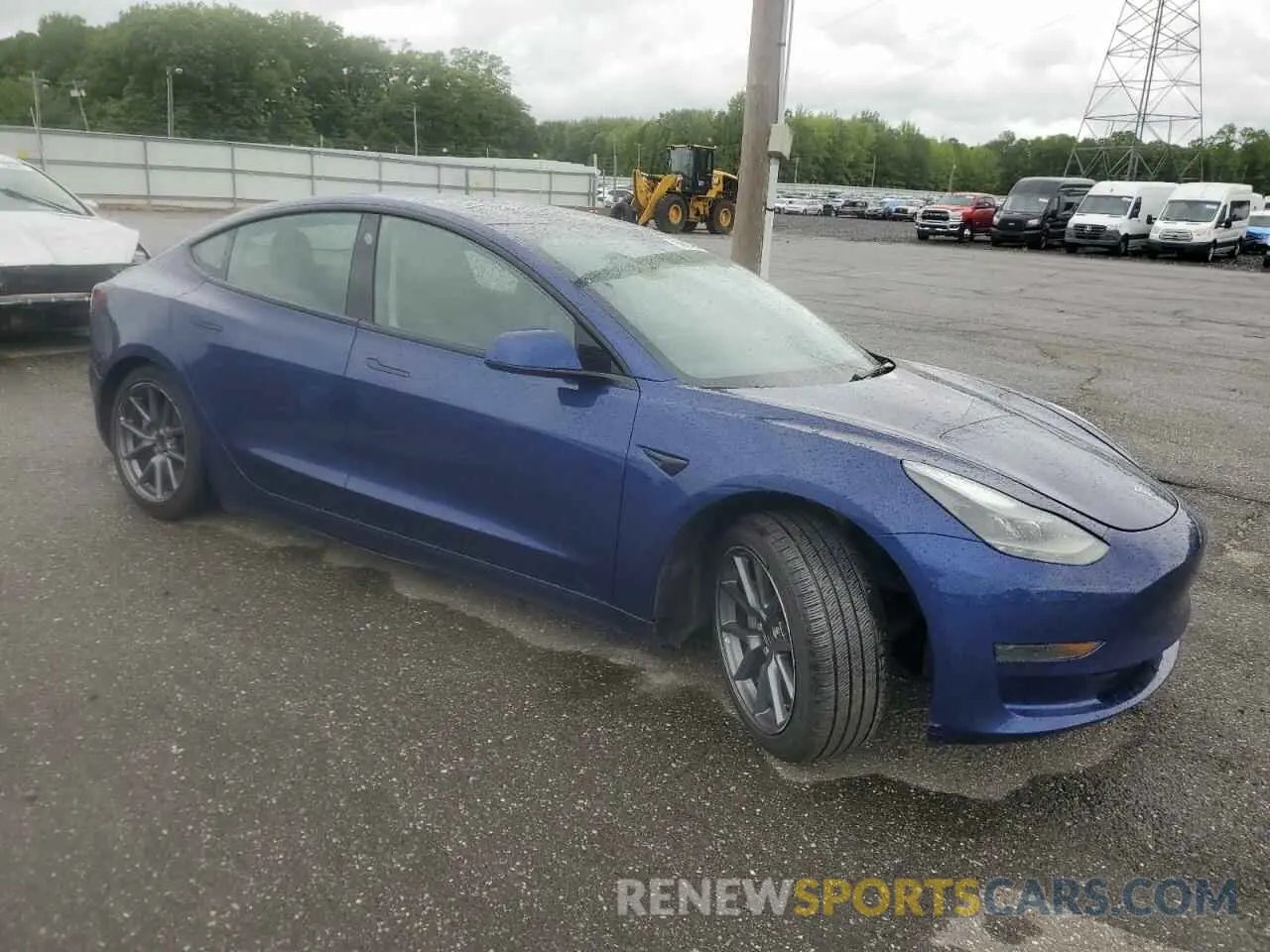 4 Photograph of a damaged car 5YJ3E1EA9PF436248 TESLA MODEL 3 2023