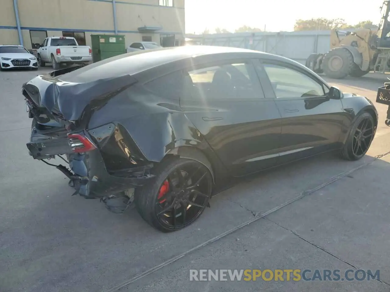 3 Photograph of a damaged car 5YJ3E1EA9PF439375 TESLA MODEL 3 2023