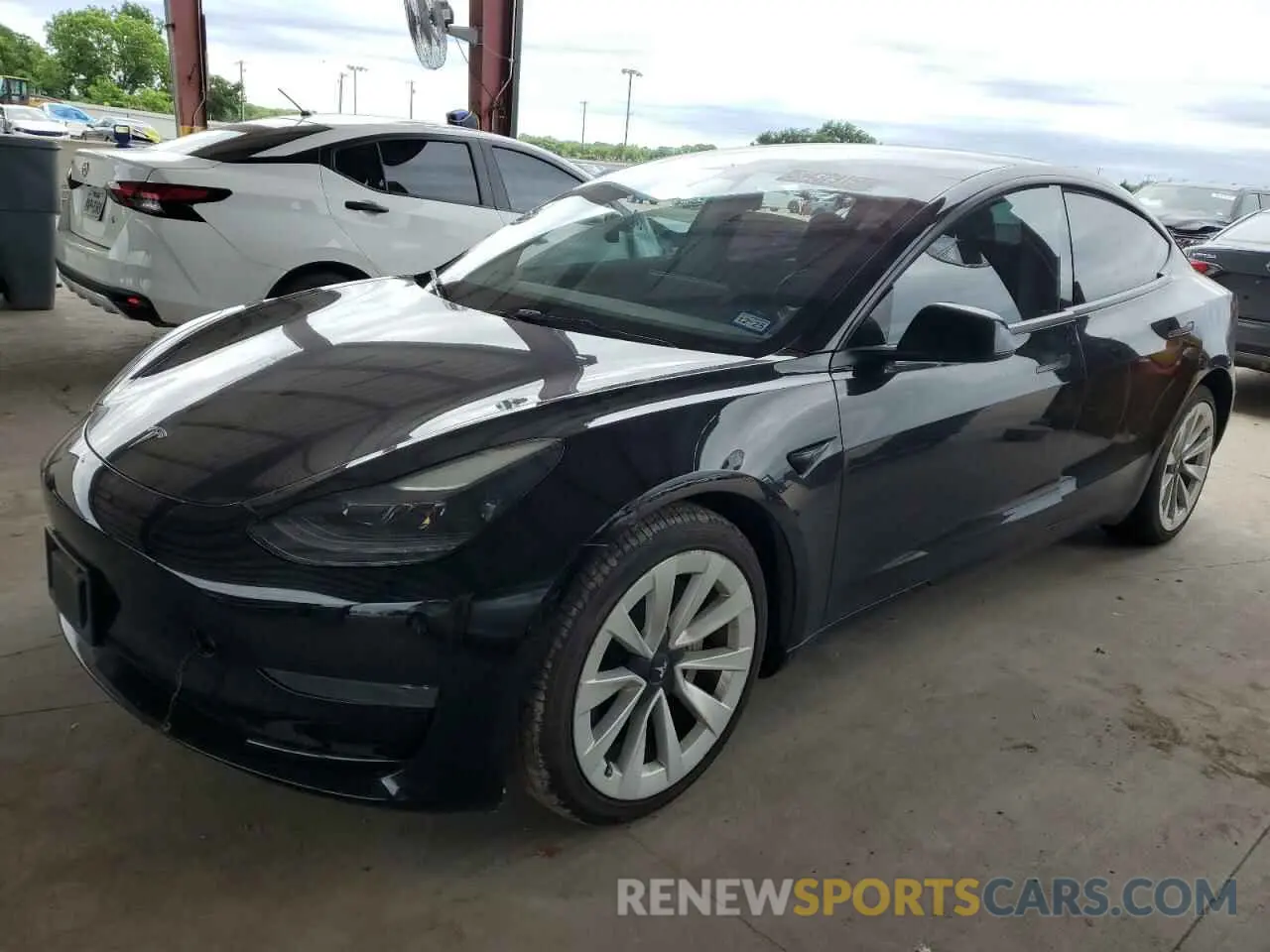 1 Photograph of a damaged car 5YJ3E1EA9PF439392 TESLA MODEL 3 2023