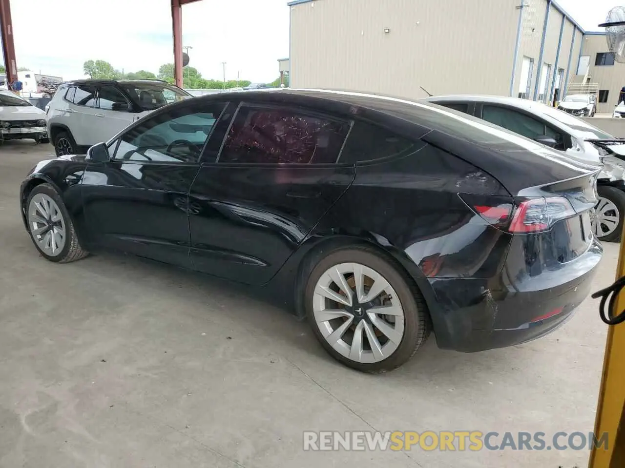 2 Photograph of a damaged car 5YJ3E1EA9PF439392 TESLA MODEL 3 2023