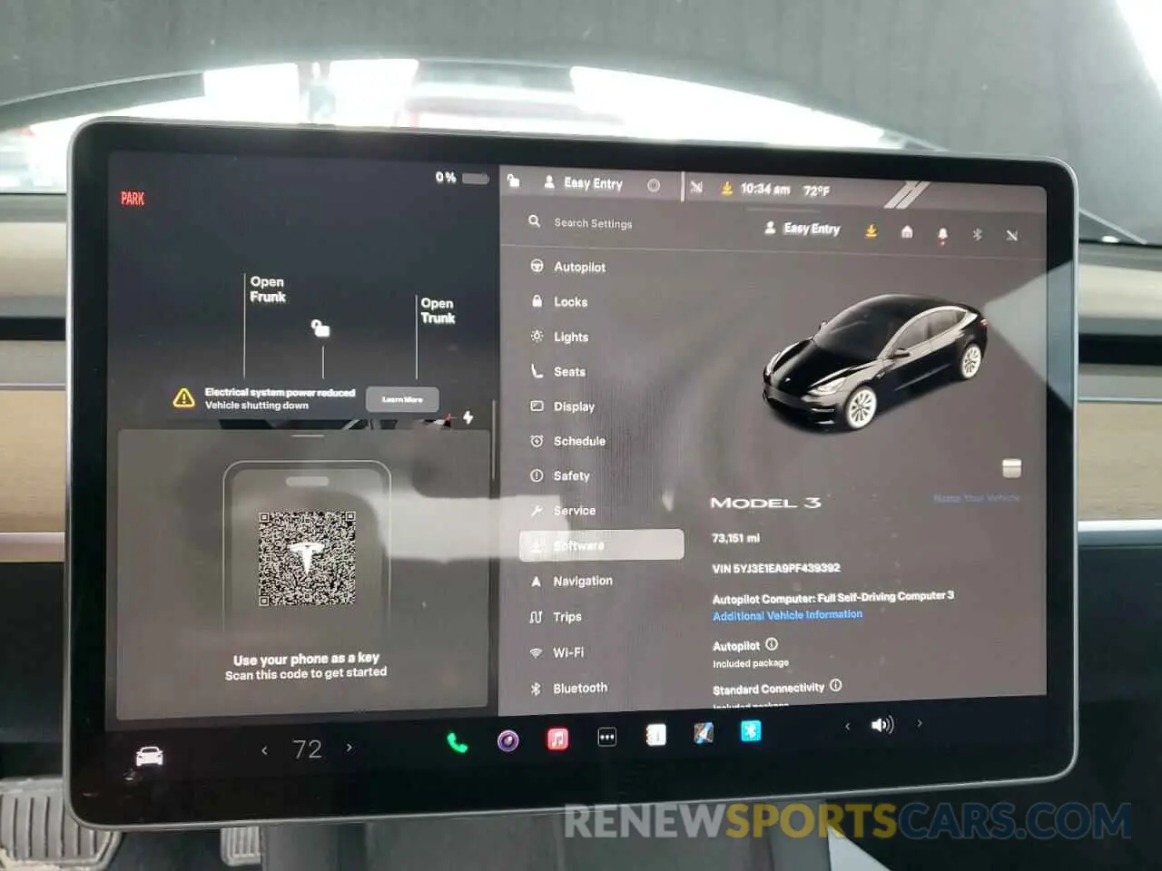 9 Photograph of a damaged car 5YJ3E1EA9PF439392 TESLA MODEL 3 2023