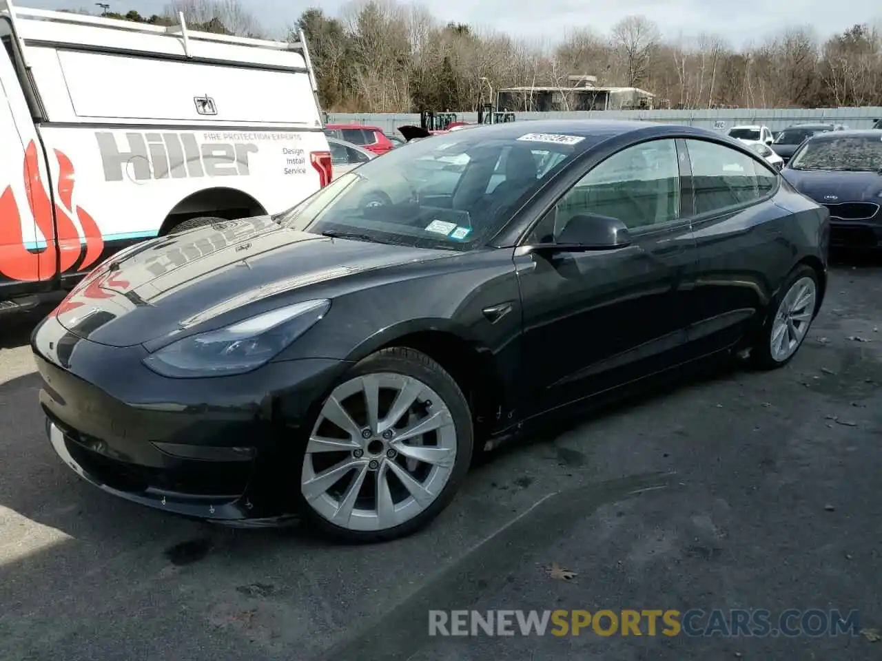 1 Photograph of a damaged car 5YJ3E1EA9PF447900 TESLA MODEL 3 2023