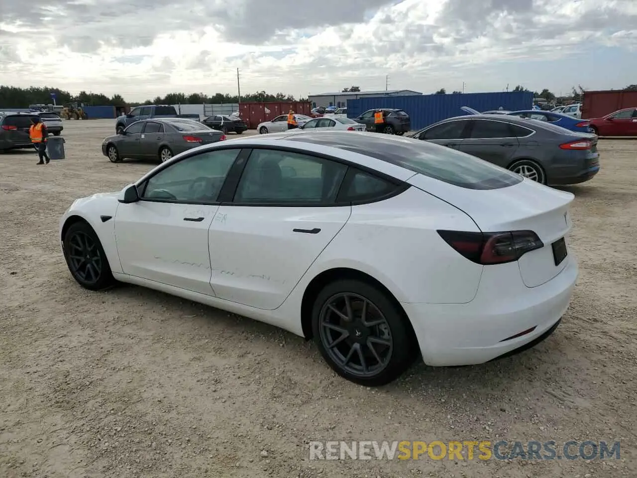 2 Photograph of a damaged car 5YJ3E1EA9PF449405 TESLA MODEL 3 2023