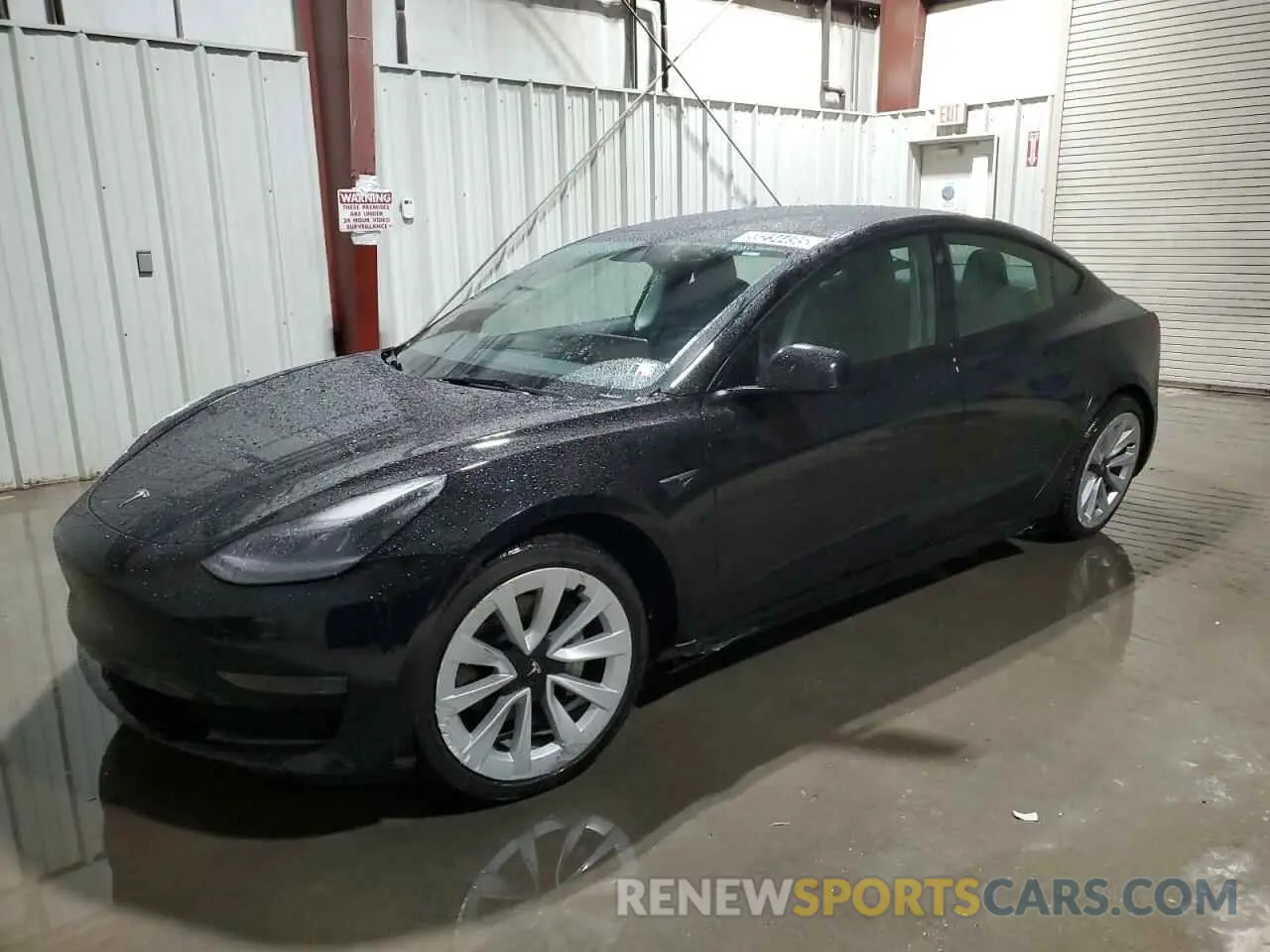 1 Photograph of a damaged car 5YJ3E1EA9PF449775 TESLA MODEL 3 2023