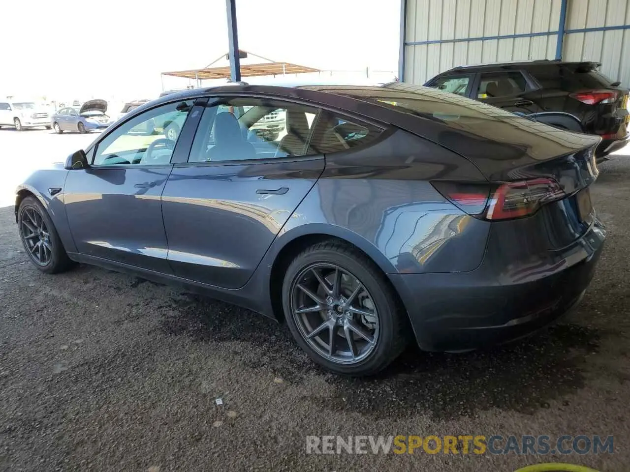 2 Photograph of a damaged car 5YJ3E1EA9PF451039 TESLA MODEL 3 2023