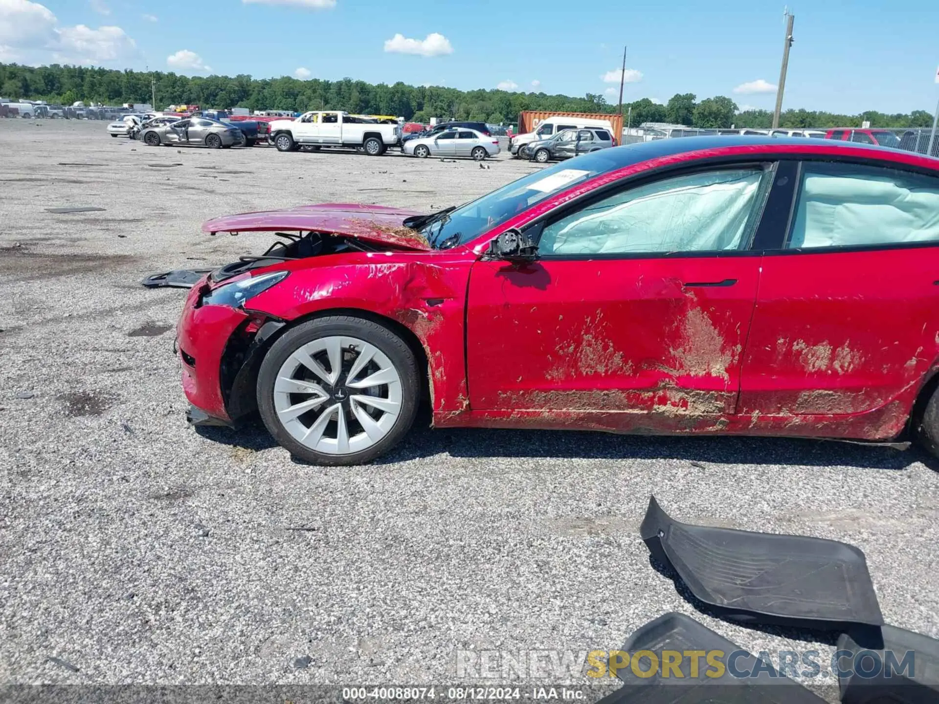14 Photograph of a damaged car 5YJ3E1EA9PF451204 TESLA MODEL 3 2023