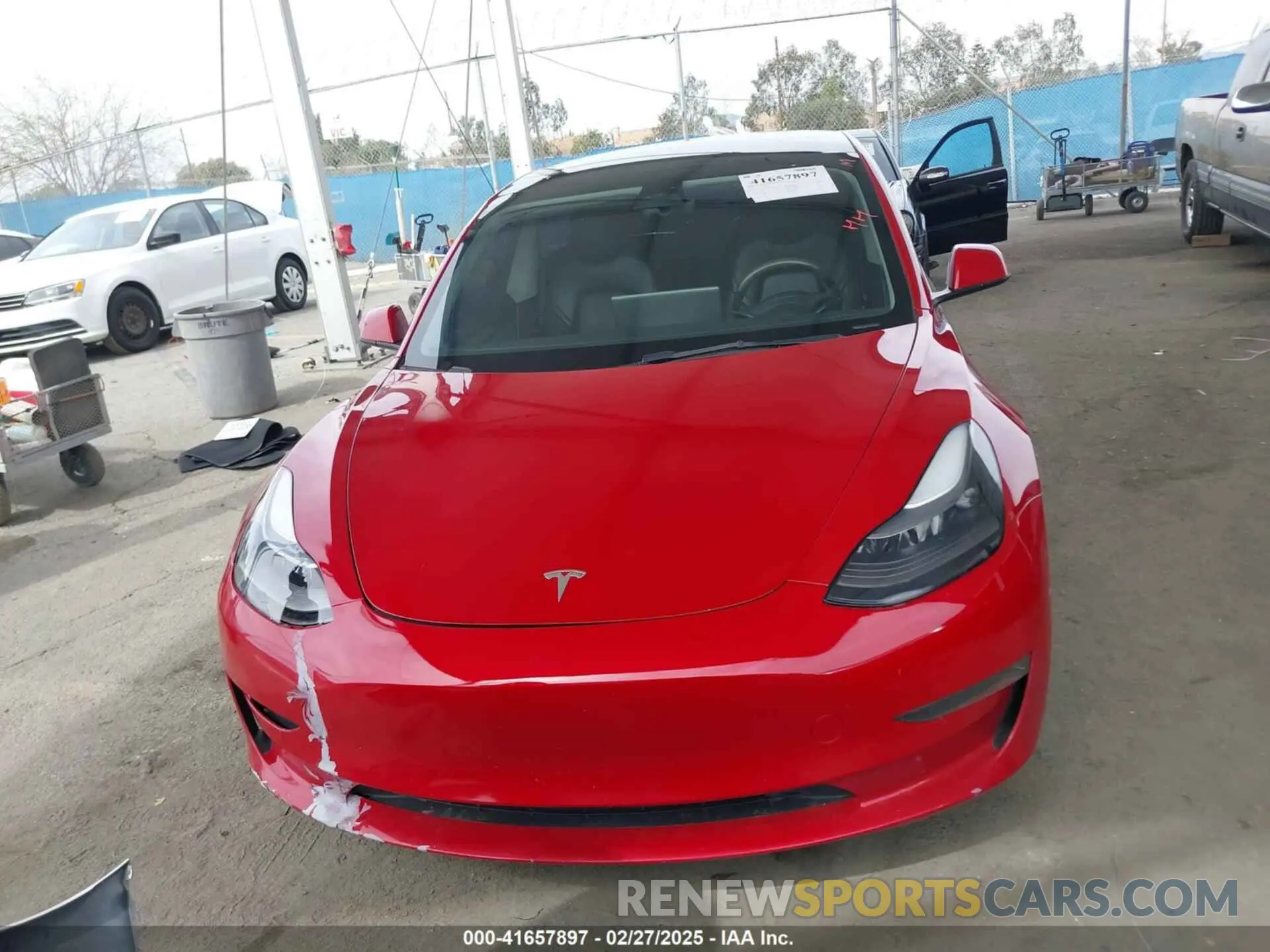 12 Photograph of a damaged car 5YJ3E1EA9PF452238 TESLA MODEL 3 2023