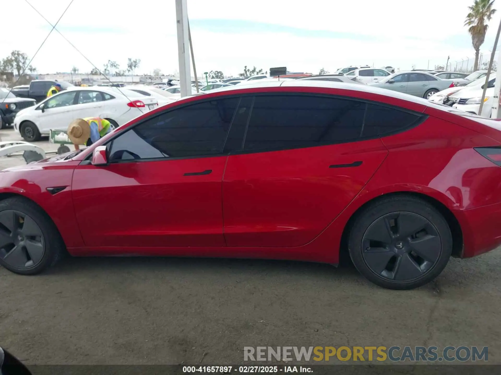 14 Photograph of a damaged car 5YJ3E1EA9PF452238 TESLA MODEL 3 2023