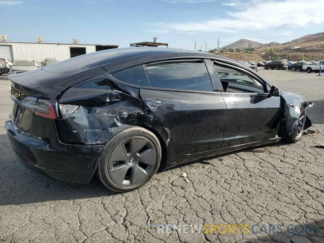 3 Photograph of a damaged car 5YJ3E1EA9PF457164 TESLA MODEL 3 2023