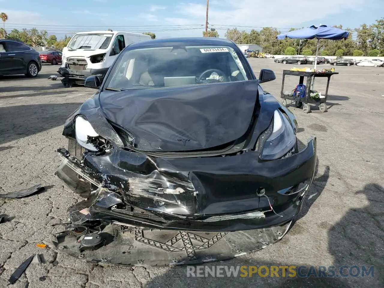 5 Photograph of a damaged car 5YJ3E1EA9PF457164 TESLA MODEL 3 2023