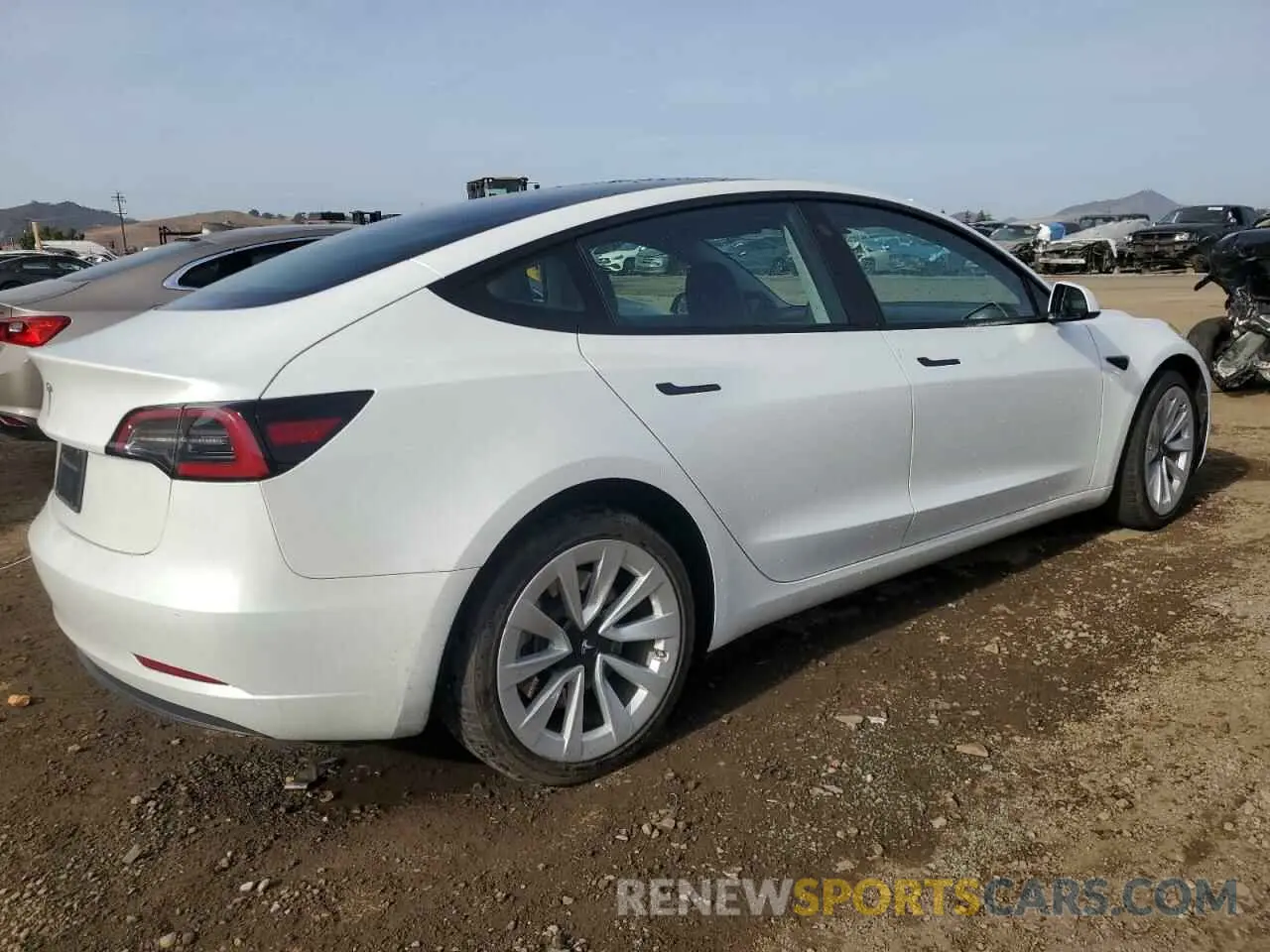 3 Photograph of a damaged car 5YJ3E1EA9PF459657 TESLA MODEL 3 2023