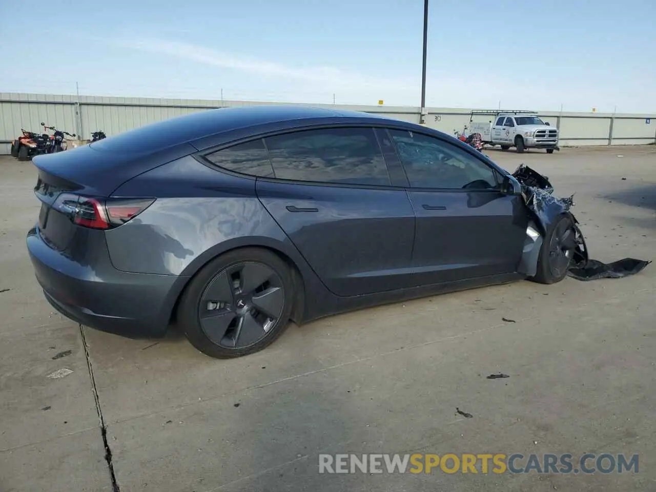 3 Photograph of a damaged car 5YJ3E1EA9PF470822 TESLA MODEL 3 2023