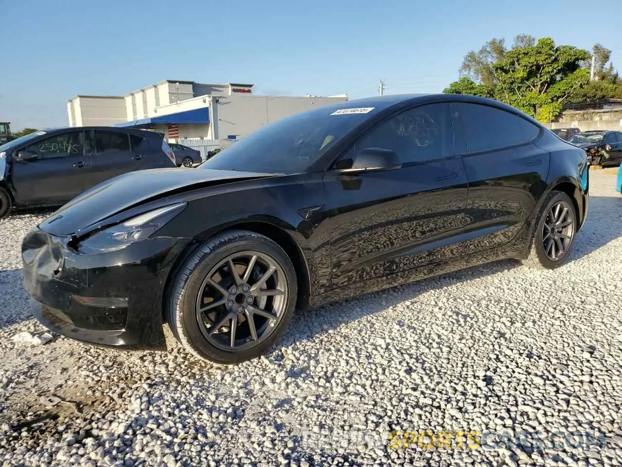1 Photograph of a damaged car 5YJ3E1EA9PF488060 TESLA MODEL 3 2023