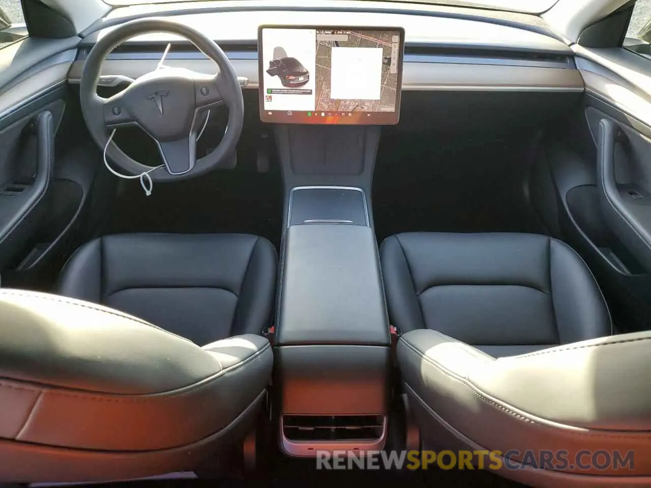 8 Photograph of a damaged car 5YJ3E1EA9PF488060 TESLA MODEL 3 2023