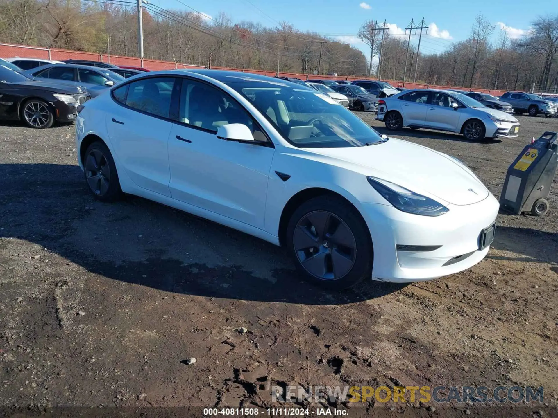 1 Photograph of a damaged car 5YJ3E1EA9PF489547 TESLA MODEL 3 2023