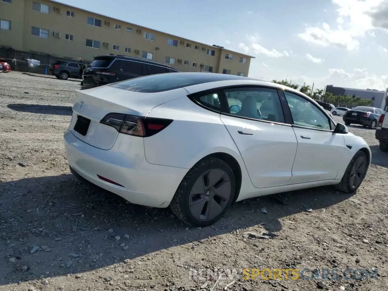 3 Photograph of a damaged car 5YJ3E1EA9PF500823 TESLA MODEL 3 2023