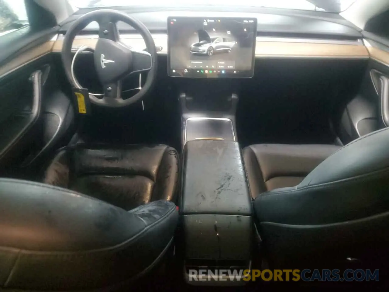 8 Photograph of a damaged car 5YJ3E1EA9PF504337 TESLA MODEL 3 2023
