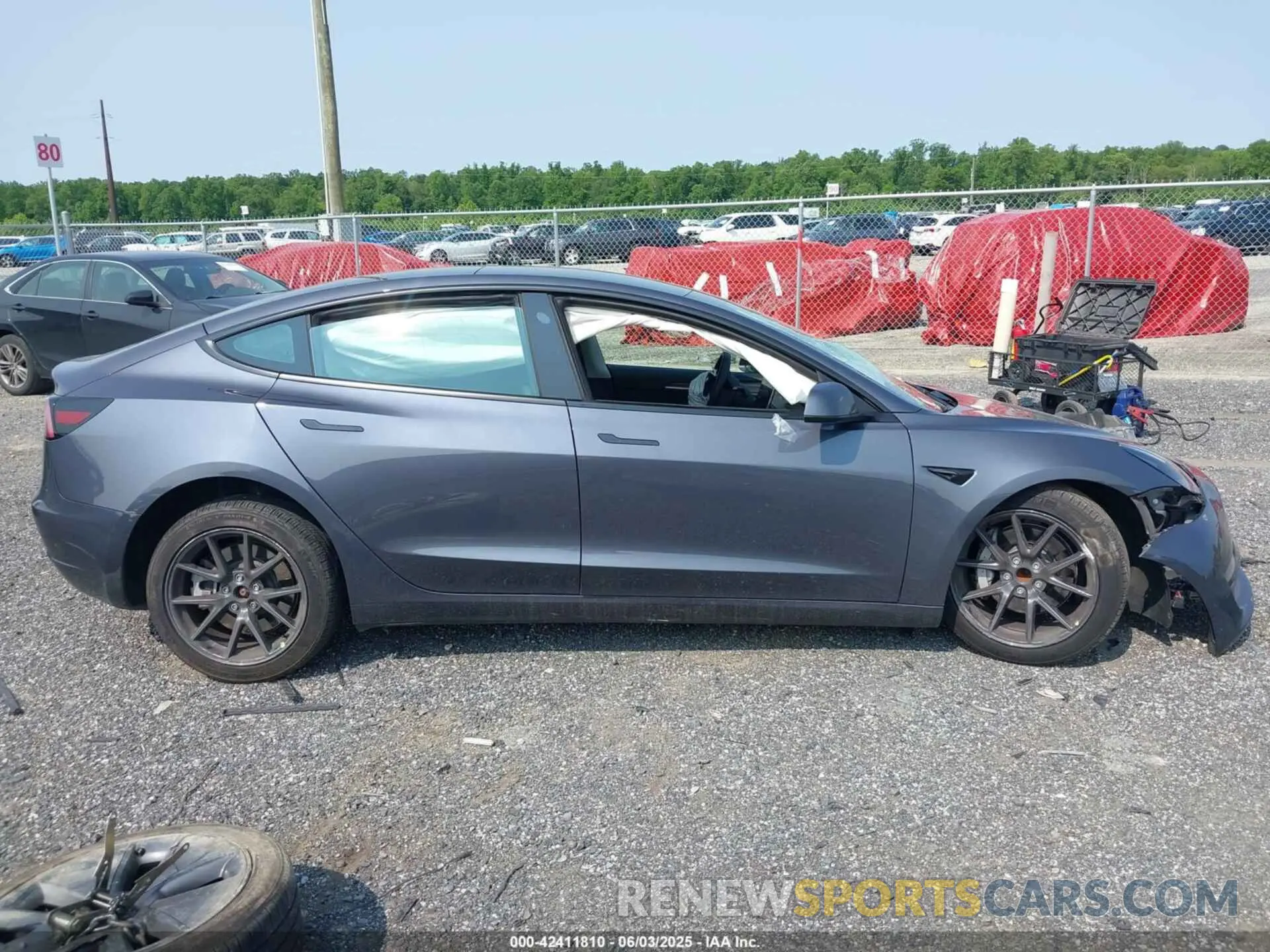 13 Photograph of a damaged car 5YJ3E1EA9PF510994 TESLA MODEL 3 2023