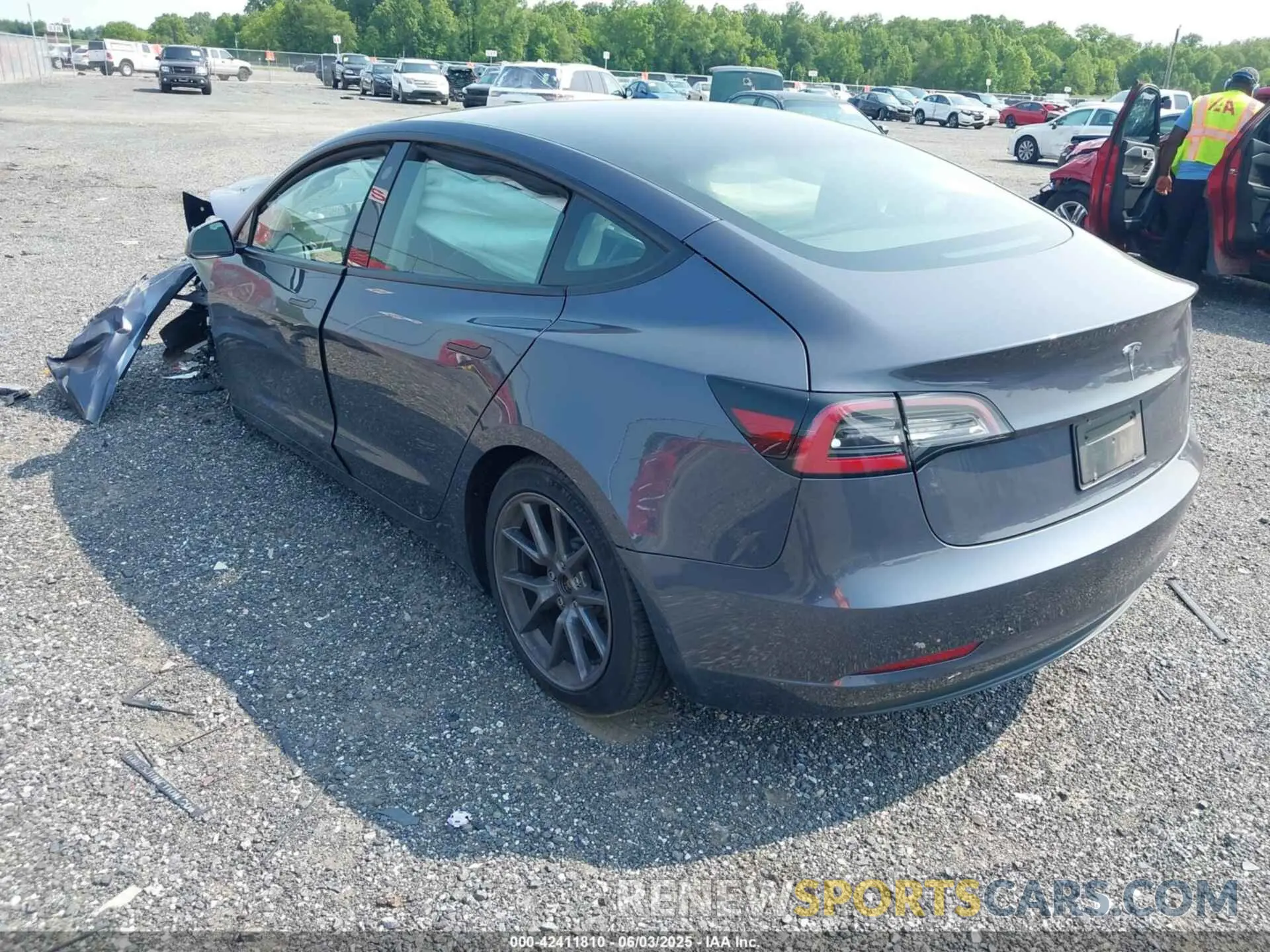 3 Photograph of a damaged car 5YJ3E1EA9PF510994 TESLA MODEL 3 2023