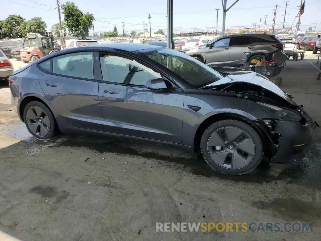 4 Photograph of a damaged car 5YJ3E1EA9PF544790 TESLA MODEL 3 2023