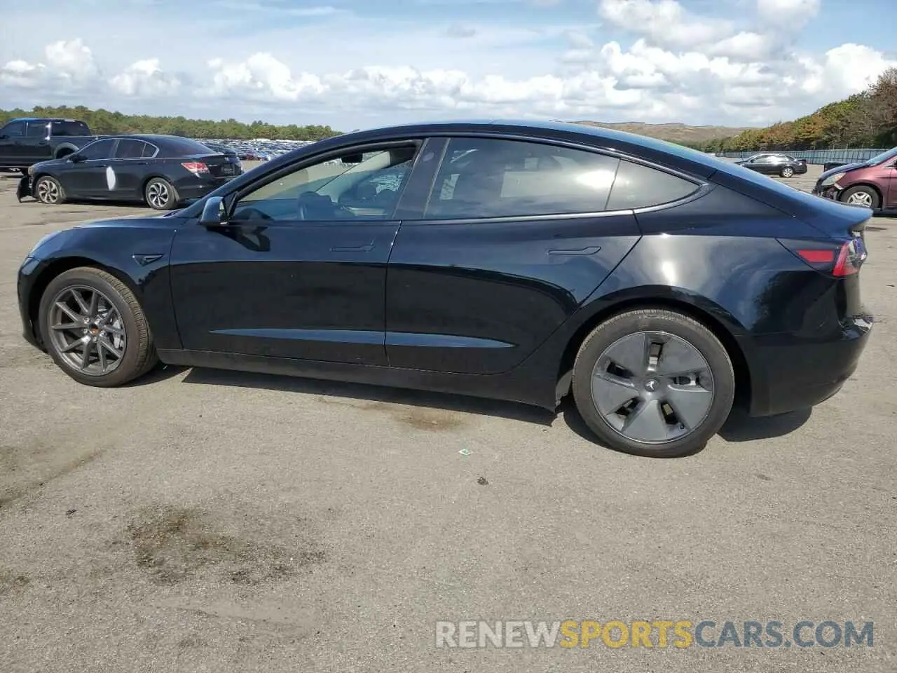 2 Photograph of a damaged car 5YJ3E1EA9PF545244 TESLA MODEL 3 2023