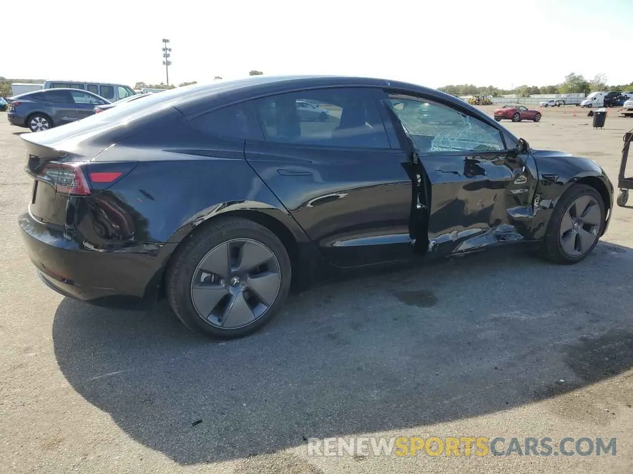 3 Photograph of a damaged car 5YJ3E1EA9PF545244 TESLA MODEL 3 2023