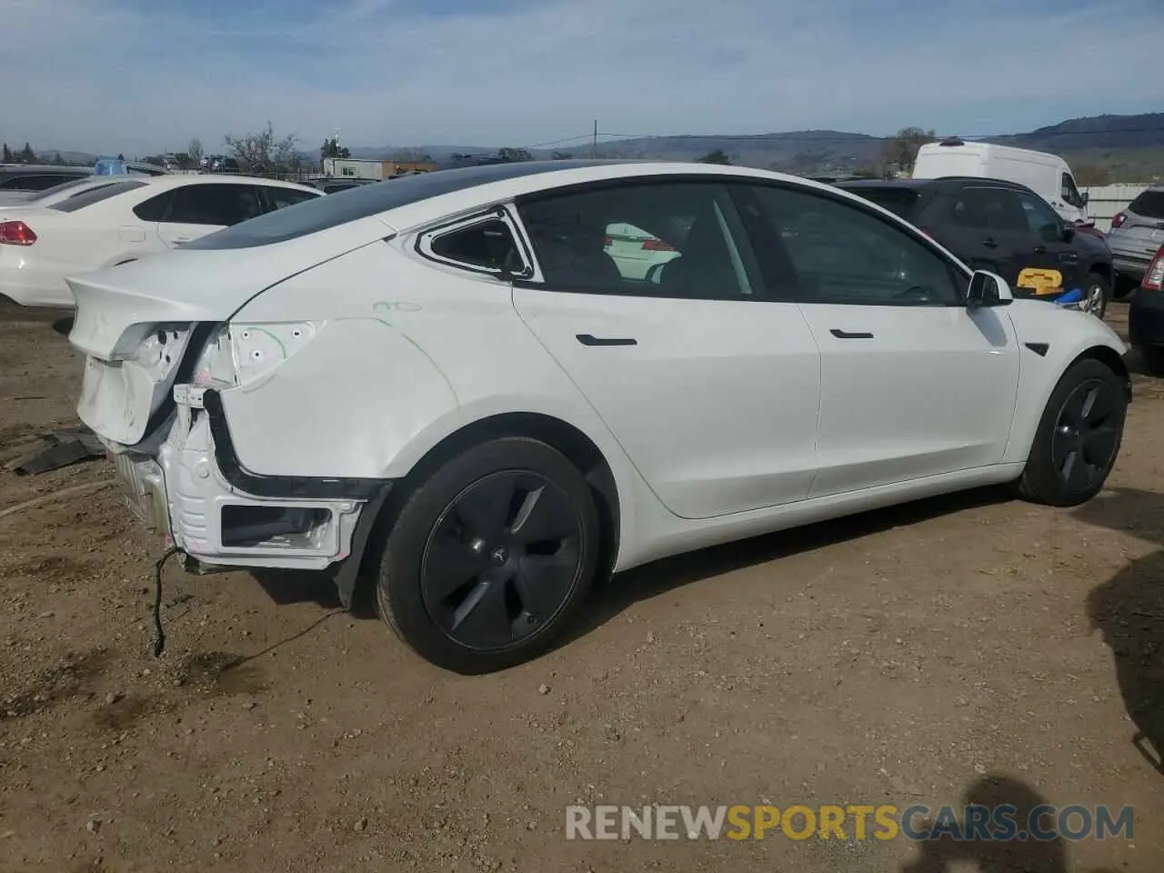 3 Photograph of a damaged car 5YJ3E1EA9PF546149 TESLA MODEL 3 2023