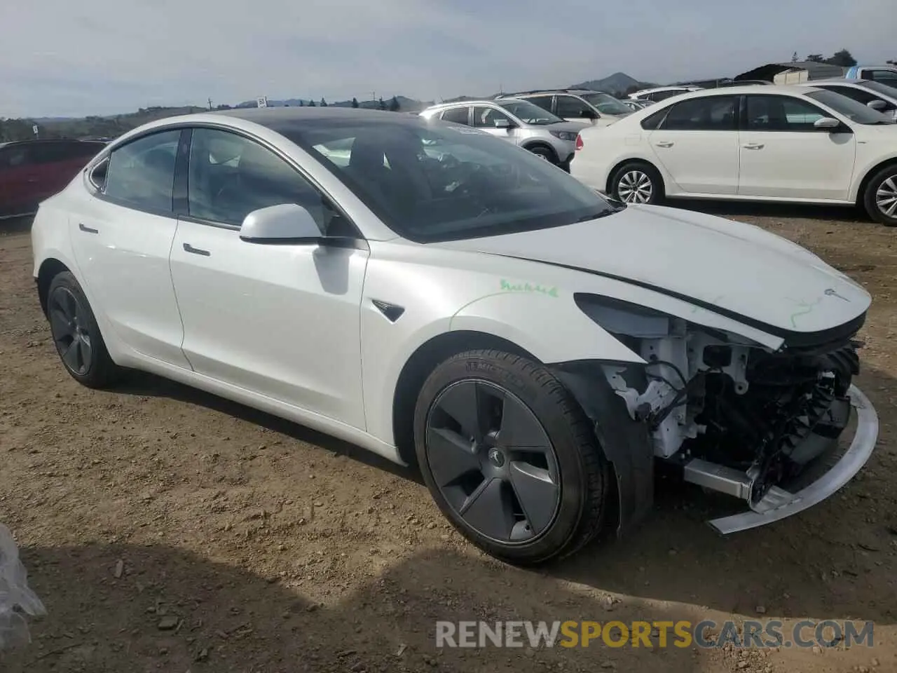 4 Photograph of a damaged car 5YJ3E1EA9PF546149 TESLA MODEL 3 2023
