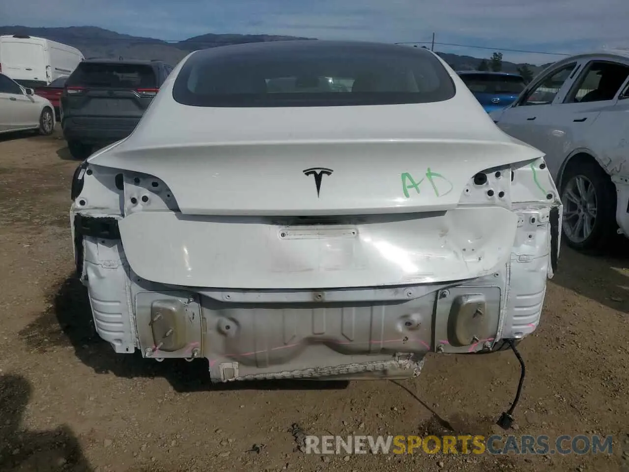 6 Photograph of a damaged car 5YJ3E1EA9PF546149 TESLA MODEL 3 2023