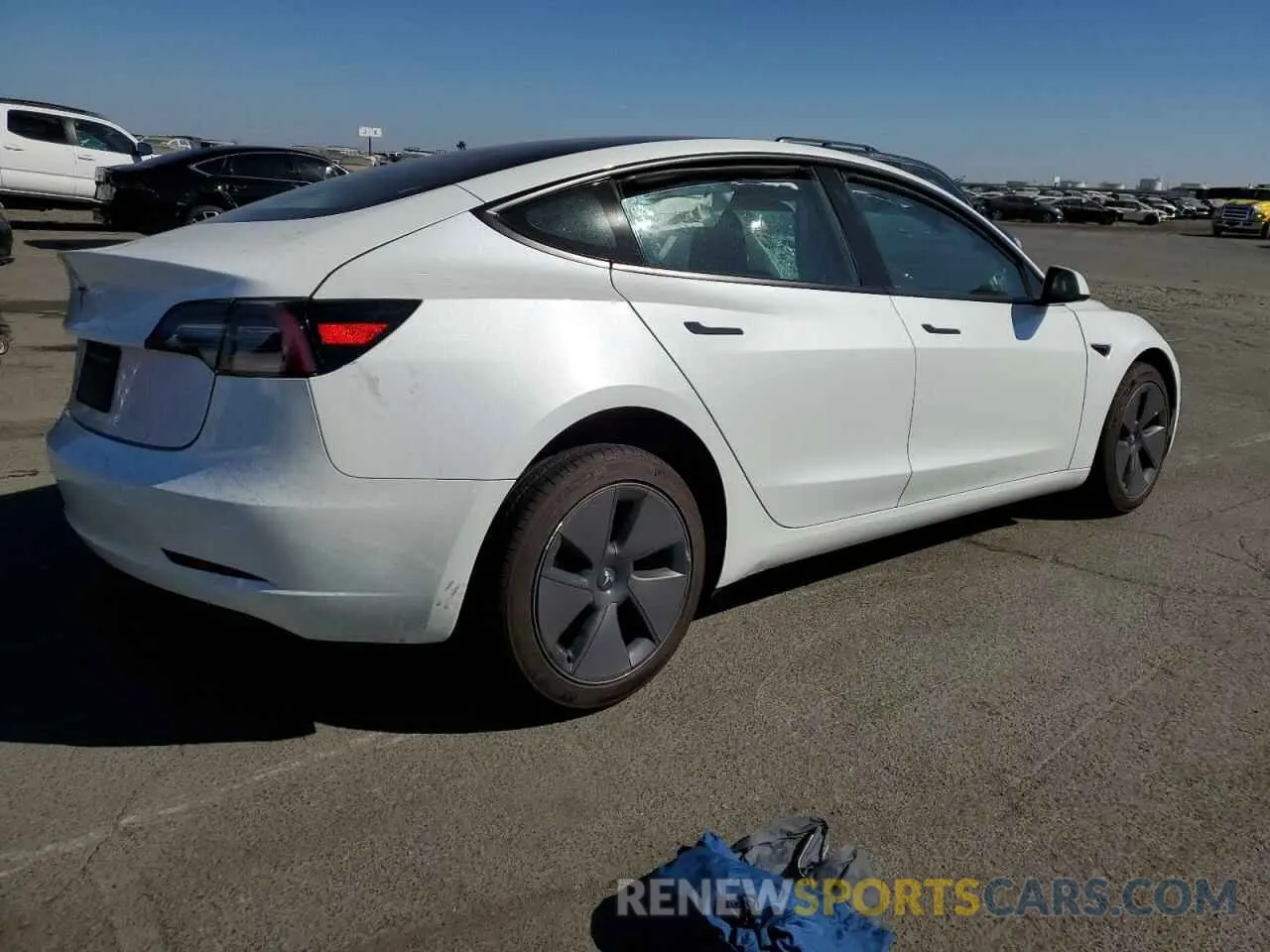 3 Photograph of a damaged car 5YJ3E1EA9PF547446 TESLA MODEL 3 2023