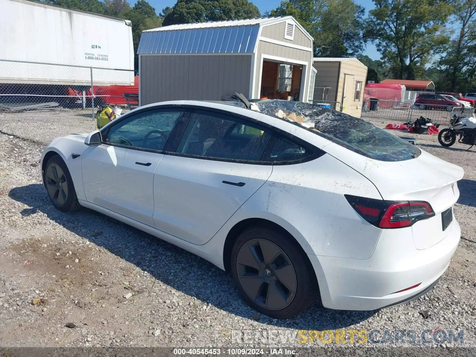 3 Photograph of a damaged car 5YJ3E1EA9PF547690 TESLA MODEL 3 2023
