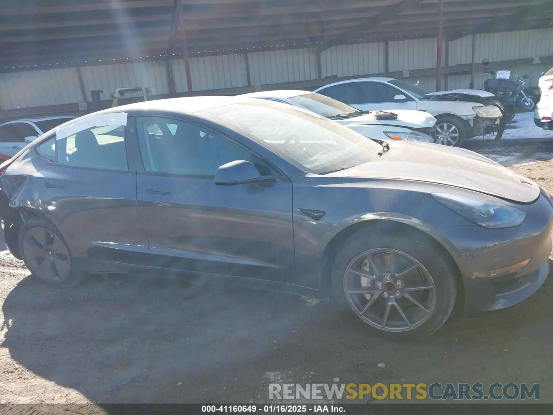 12 Photograph of a damaged car 5YJ3E1EA9PF548502 TESLA MODEL 3 2023