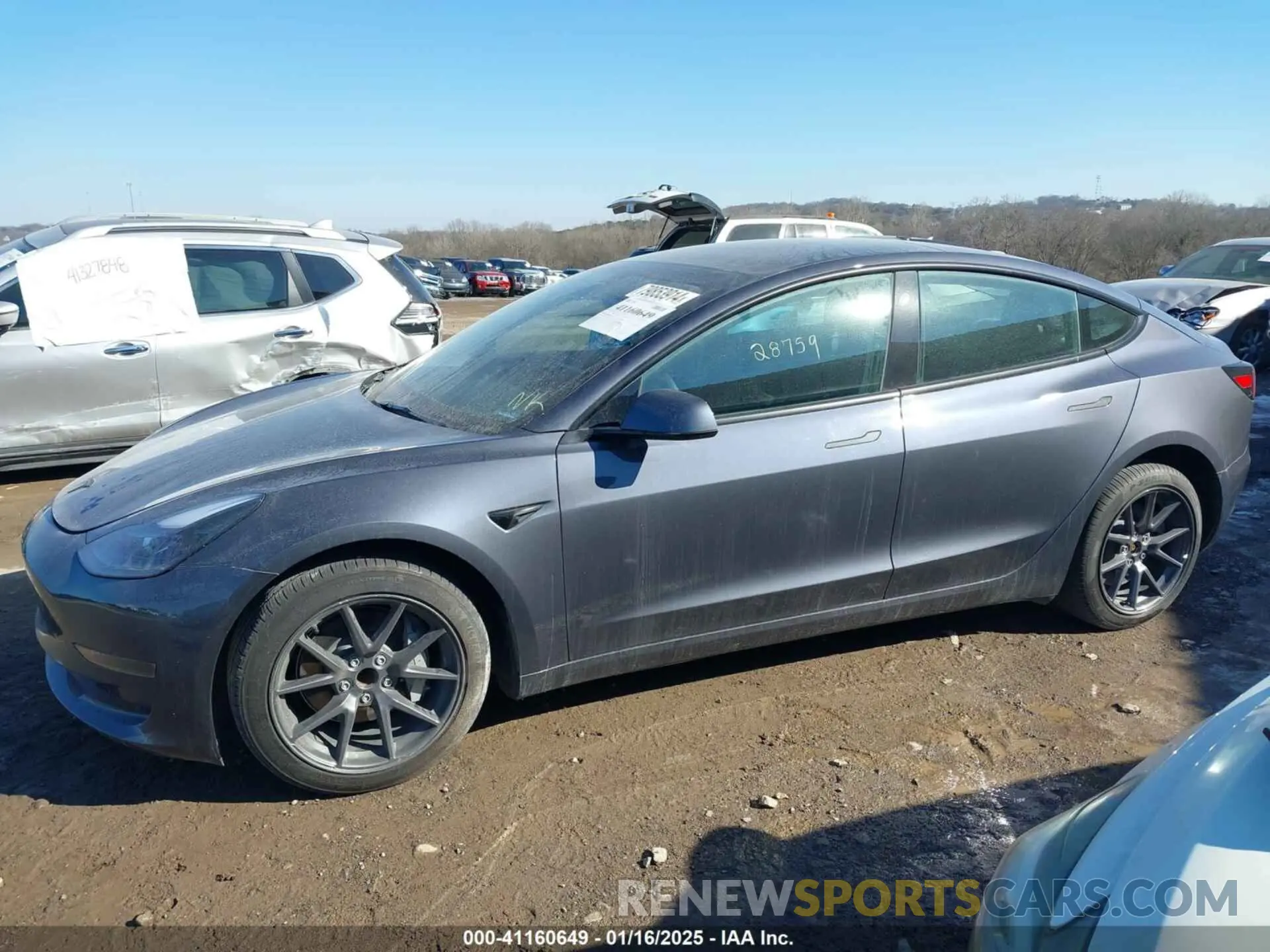 13 Photograph of a damaged car 5YJ3E1EA9PF548502 TESLA MODEL 3 2023