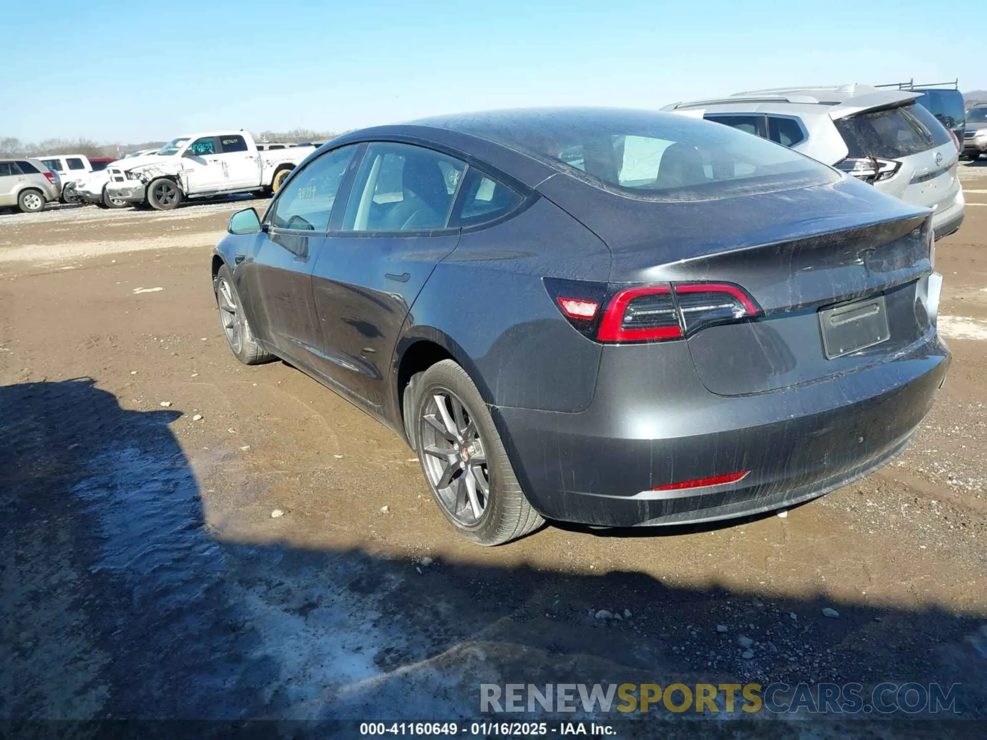 3 Photograph of a damaged car 5YJ3E1EA9PF548502 TESLA MODEL 3 2023