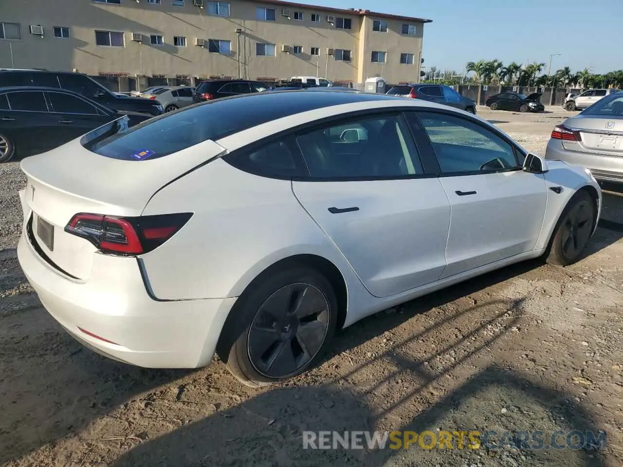 3 Photograph of a damaged car 5YJ3E1EA9PF550234 TESLA MODEL 3 2023